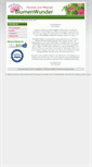 Mobile Screenshot of blumenwunder.com